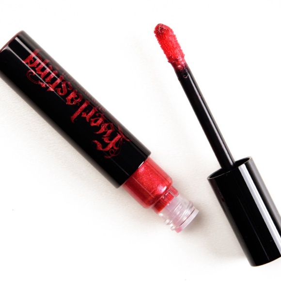 Kat Von D Everlasting Glimmer Veil Liquid Lipstick: Dazzle - Picture 8 of 9